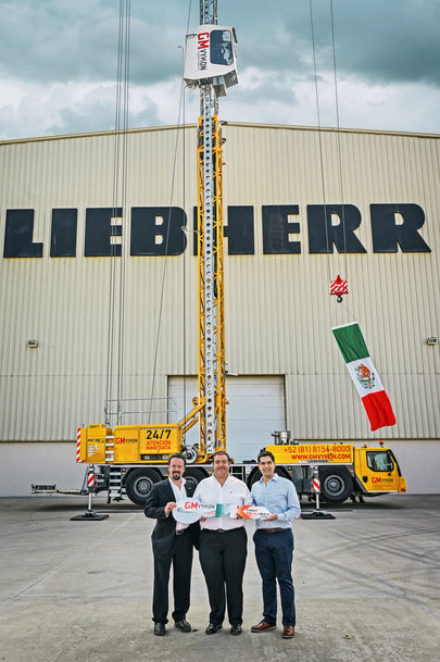 Liebherr y GMVykon traen a México la primera MK 88-4.1